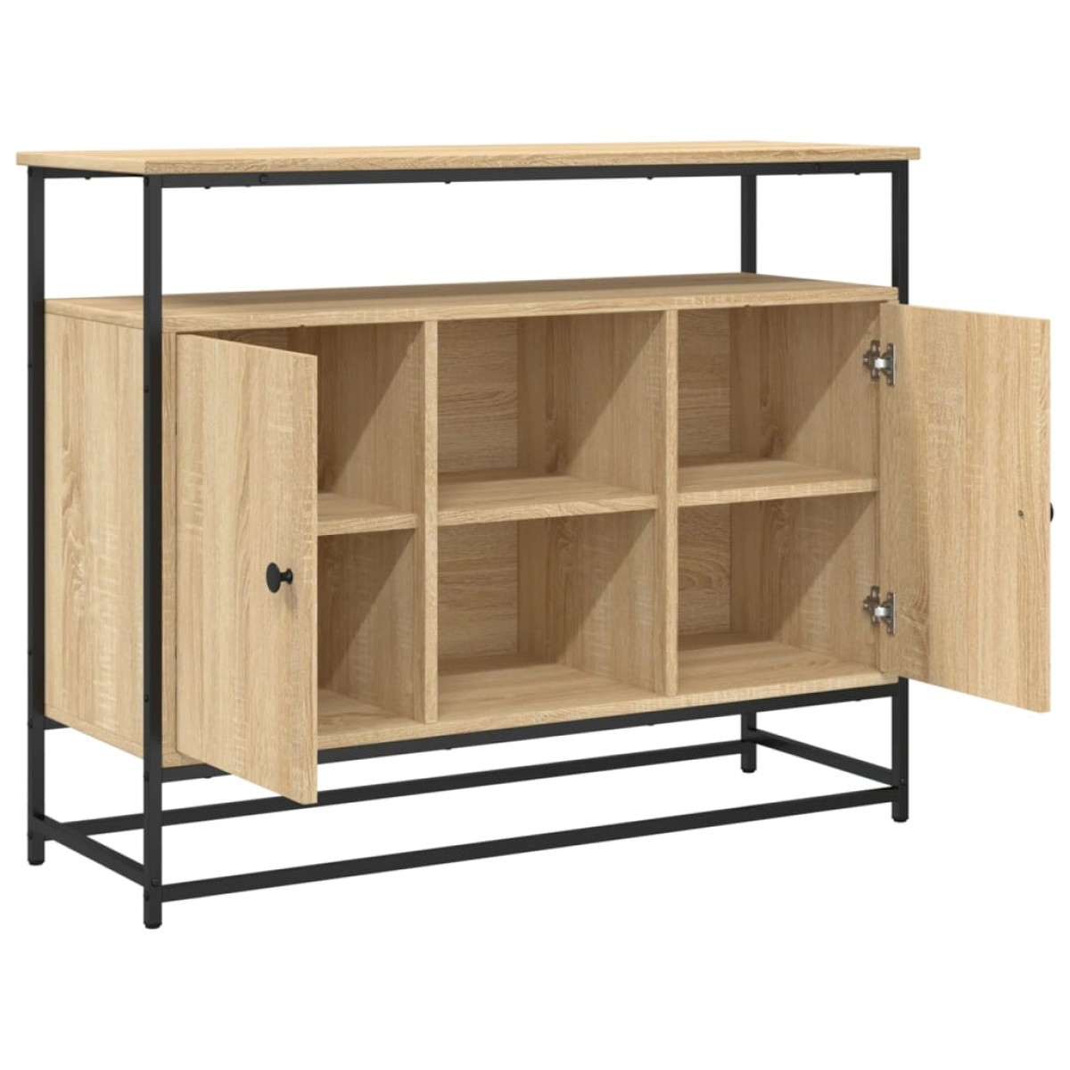 vidaXL Ντουλάπι Sonoma δρυς 100x35x80 εκ. Επεξεργασμένο Ξύλο