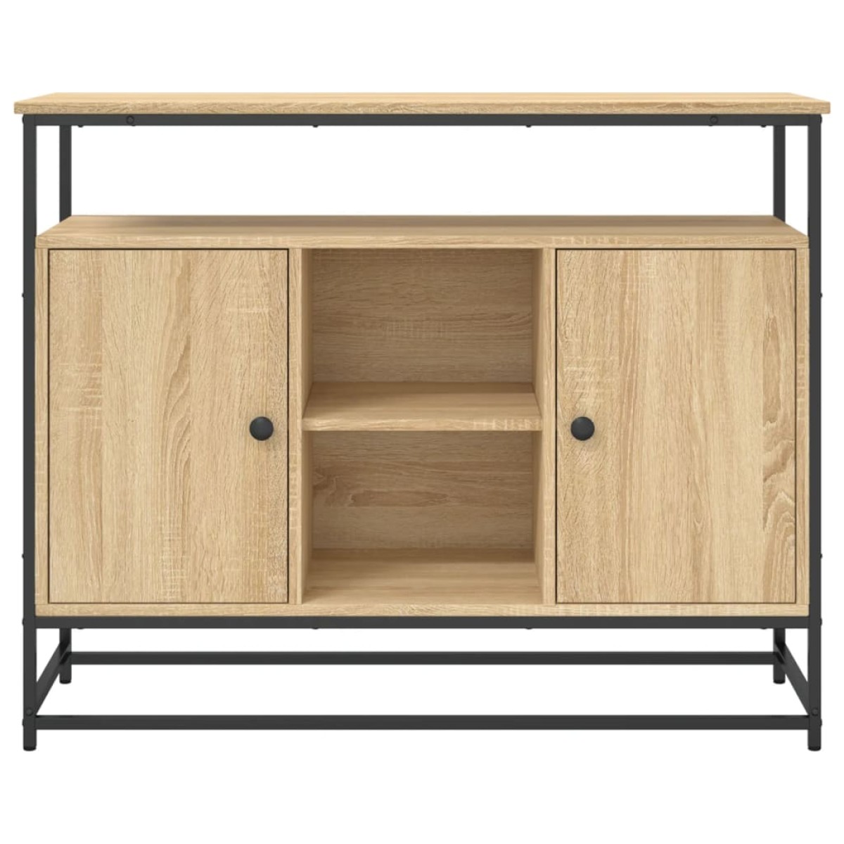 vidaXL Ντουλάπι Sonoma δρυς 100x35x80 εκ. Επεξεργασμένο Ξύλο