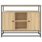 vidaXL Ντουλάπι Sonoma δρυς 100x35x80 εκ. Επεξεργασμένο Ξύλο
