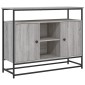 vidaXL Μπουφές Γκρι Sonoma 100x35x80 εκ. από Επεξεργασμένο Ξύλο
