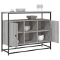 vidaXL Μπουφές Γκρι Sonoma 100x35x80 εκ. από Επεξεργασμένο Ξύλο