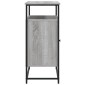 vidaXL Μπουφές Γκρι Sonoma 100x35x80 εκ. από Επεξεργασμένο Ξύλο