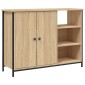 vidaXL Ντουλάπι Sonoma Δρυς 100 x 33 x 75 εκ. από Επεξεργασμένο Ξύλο