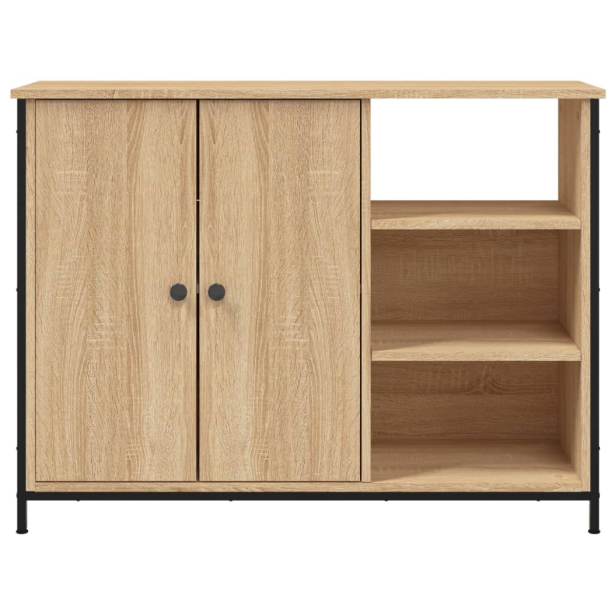 vidaXL Ντουλάπι Sonoma Δρυς 100 x 33 x 75 εκ. από Επεξεργασμένο Ξύλο