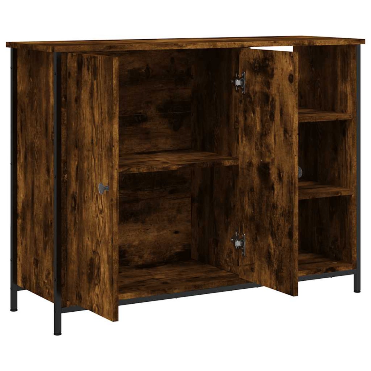 vidaXL Ντουλάπι Καπνιστή Δρυς 100x33x75 εκ. από Επεξεργασμένο Ξύλο