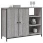vidaXL Ντουλάπι Γκρι Sonoma 100x33x75 εκ. από Επεξεργασμένο Ξύλο