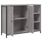 vidaXL Ντουλάπι Γκρι Sonoma 100x33x75 εκ. από Επεξεργασμένο Ξύλο