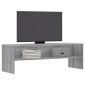 vidaXL Έπιπλο Τηλεόρασης Γκρι Sonoma 120x40x40 εκ. Επεξεργασμένο Ξύλο