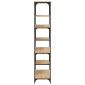 vidaXL Βιβλιοθήκη Sonoma Δρυς 81x36x176 εκ. από Επεξεργασμένο Ξύλο