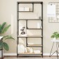 vidaXL Βιβλιοθήκη Sonoma Δρυς 81x36x176 εκ. από Επεξεργασμένο Ξύλο