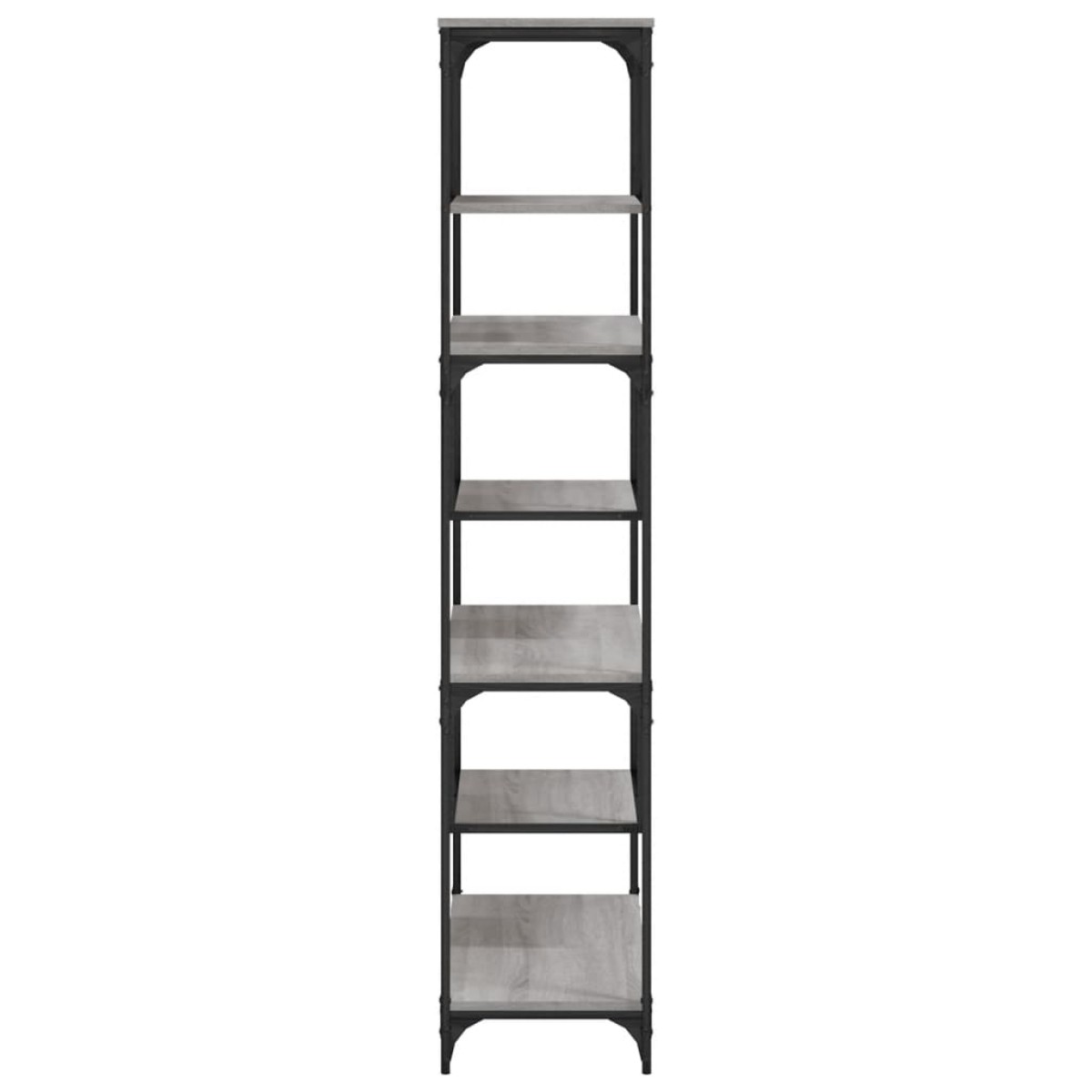 vidaXL Βιβλιοθήκη Γκρι Sonoma 81x36x176 εκ. από Επεξεργ. Ξύλο