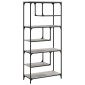 vidaXL Βιβλιοθήκη Γκρι Sonoma 81x36x176 εκ. από Επεξεργ. Ξύλο