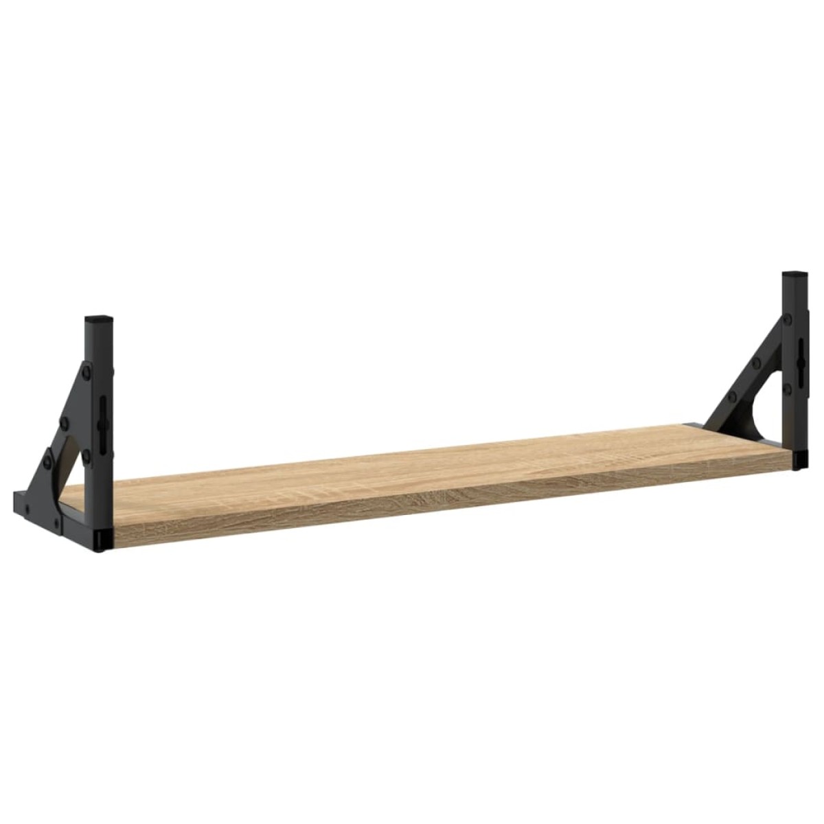 vidaXL Ράφια Τοίχου 2 τεμ. Sonoma Δρυς 60 x 15 x 15,5 εκ.