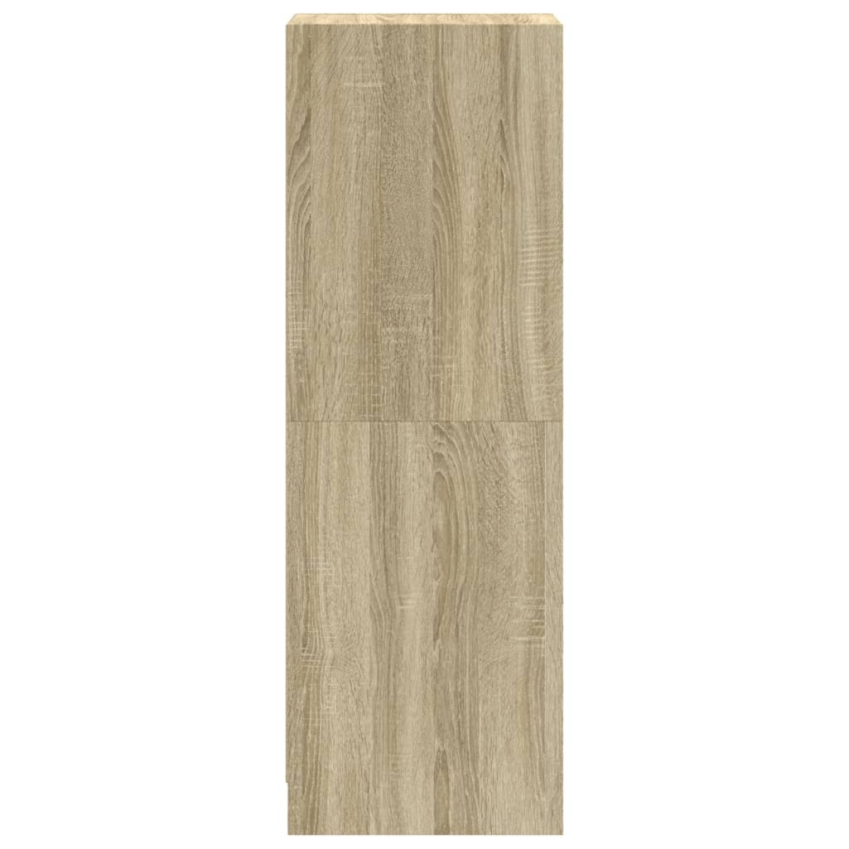 vidaXL Ντουλάπι Sonoma Δρυς 35 x 37 x 109 εκ. με Γυάλινες Πόρτες