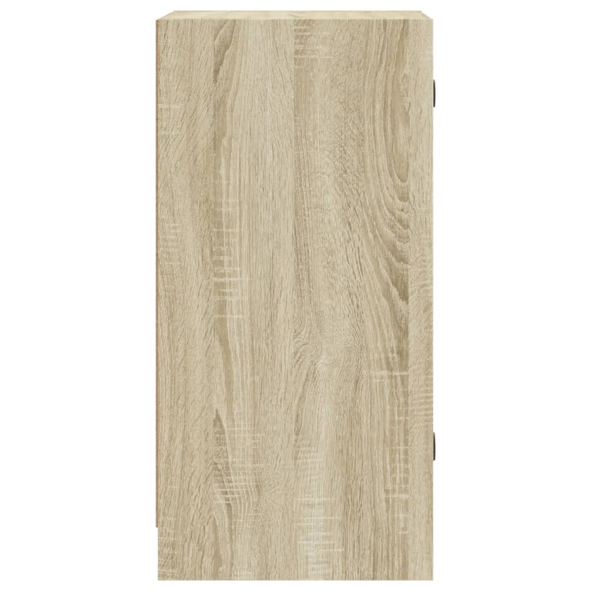 vidaXL Βοηθητικό Ντουλάπι Sonoma Δρυς 35x37x75,5εκ. με Γυάλινες Πόρτες