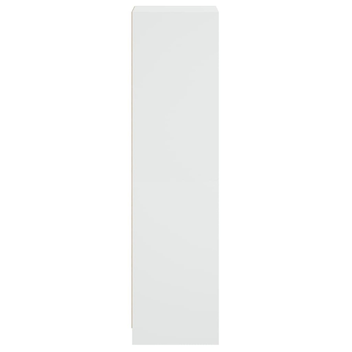 vidaXL Ντουλάπι Λευκό 35 x 37 x 142 εκ. με Γυάλινες Πόρτες