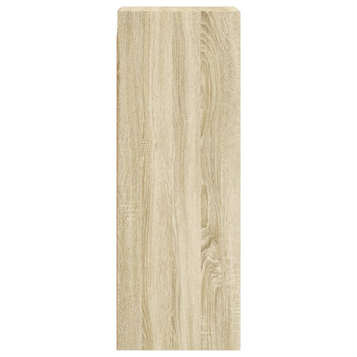 vidaXL Ντουλάπι Τοίχου Sonoma Δρυς 35x37x100 εκ. με Γυάλινες Πόρτες