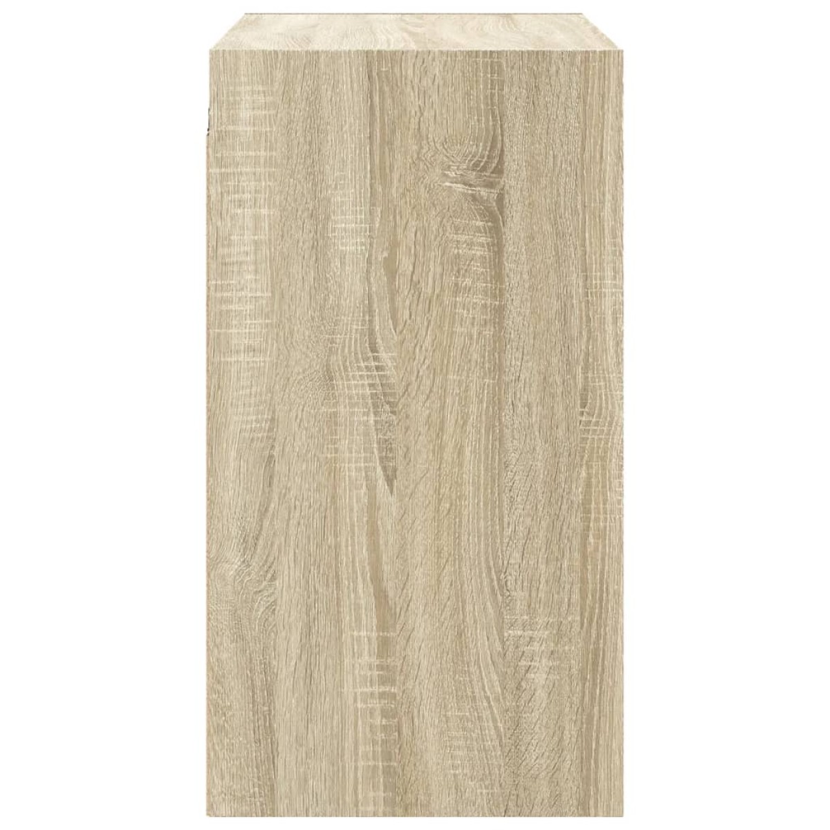 vidaXL Ντουλάπι Τοίχου Sonoma Δρυς 68x37x68,5 εκ. με Γυάλινες Πόρτες