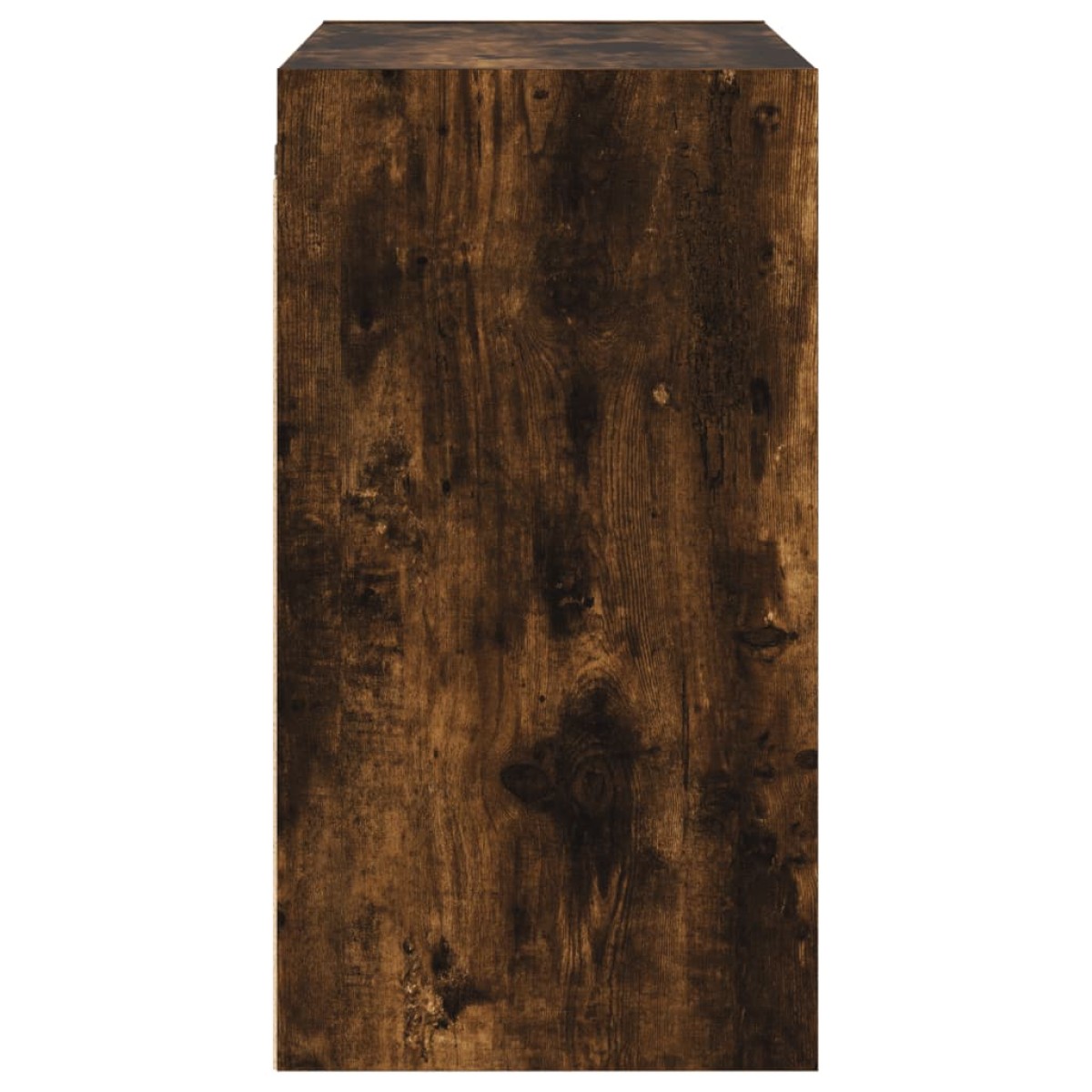 vidaXL Ντουλάπι Τοίχου Καπνιστή Δρυς 68x37x68,5 εκ. Γυάλινες Πόρτες