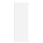vidaXL Μπουφές με Φώτα LED Λευκός 60,5 x 37 x 100 εκ.