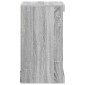 vidaXL Μπουφές με LED Γκρι Sonoma 41 x 37 x 67 εκ.