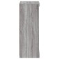 vidaXL Μπουφές με LED Γκρι Sonoma 41 x 37 x 100 εκ.