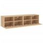 vidaXL Ντουλάπι Τοίχου Τηλεόρασης Sonoma Δρυς 60x30x30εκ. Επεξ. Ξύλο