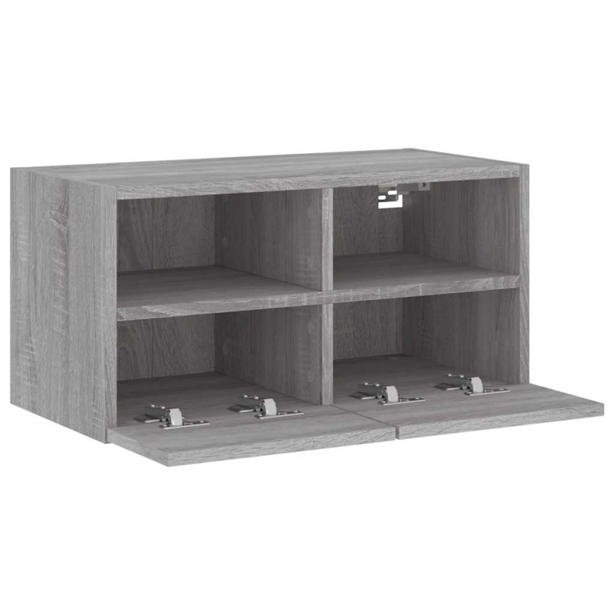vidaXL Ντουλάπι Τοίχου Τηλεόρασης Γκρι Sonoma 60x30x30εκ Επεξ Ξύλο