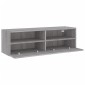 vidaXL Έπιπλο Τηλεόρασης Τοίχου Γκρι Sonoma 100x30x30 εκ. Επεξ. Ξύλο