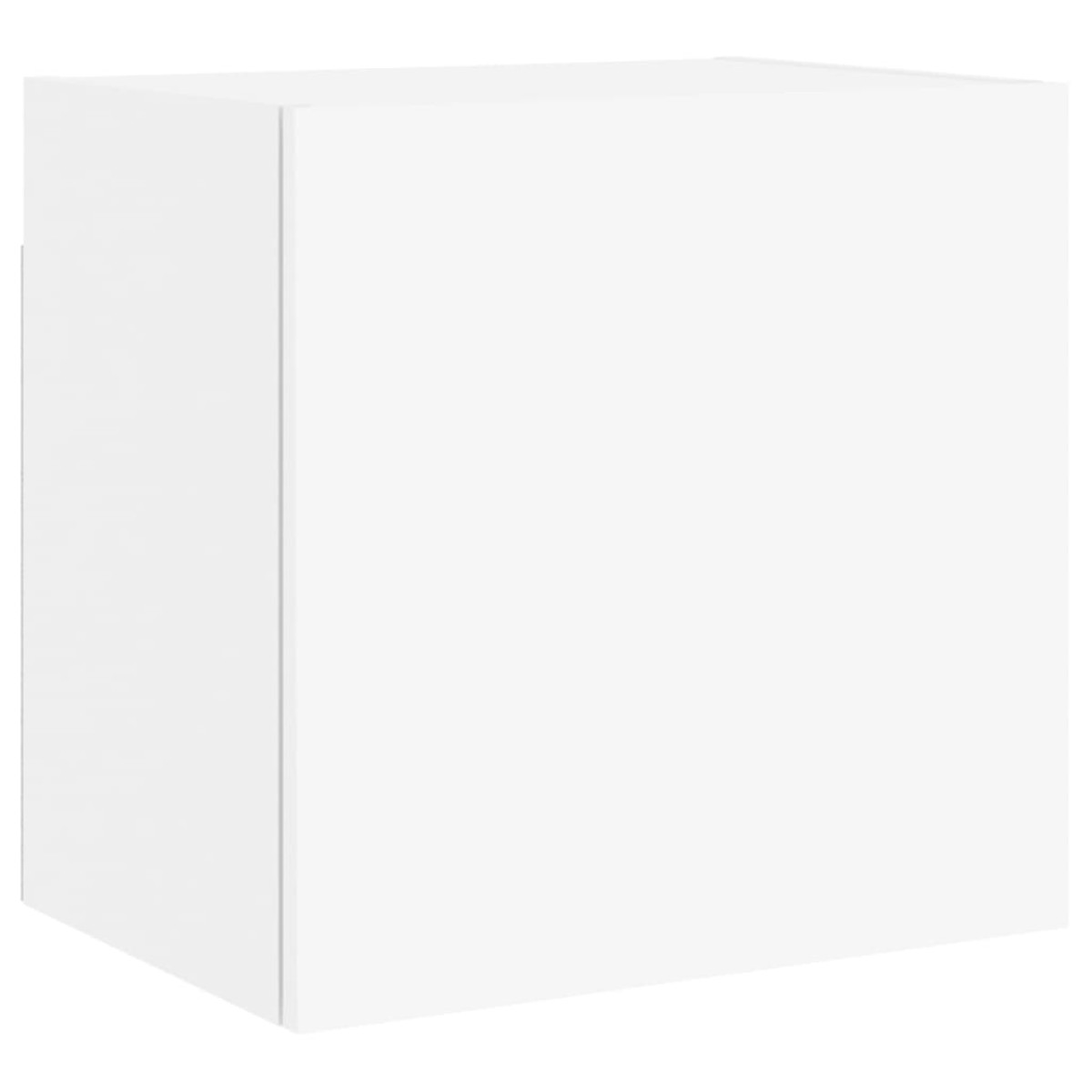 vidaXL Έπιπλα Τηλεόρασης Τοίχου 2 τεμ. Λευκά 40,5x30x40 εκ. Επεξ. Ξύλο