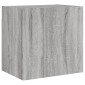 vidaXL Έπιπλο Τοίχου Τηλεόρασης Γκρι Sonoma 40,5x30x40 εκ. Επεξ. Ξύλο
