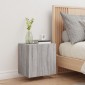 vidaXL Έπιπλο Τοίχου Τηλεόρασης Γκρι Sonoma 40,5x30x40 εκ. Επεξ. Ξύλο