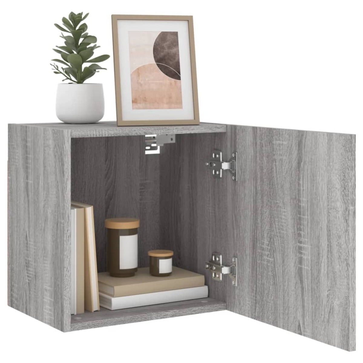 vidaXL Έπιπλο Τοίχου Τηλεόρασης Γκρι Sonoma 40,5x30x40 εκ. Επεξ. Ξύλο