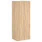 vidaXL Έπιπλο Τοίχου Τηλεόρασης Sonoma Δρυς 40,5x30x102 εκ. Επεξ. Ξύλο