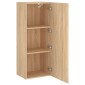 vidaXL Έπιπλο Τοίχου Τηλεόρασης Sonoma Δρυς 40,5x30x102 εκ. Επεξ. Ξύλο