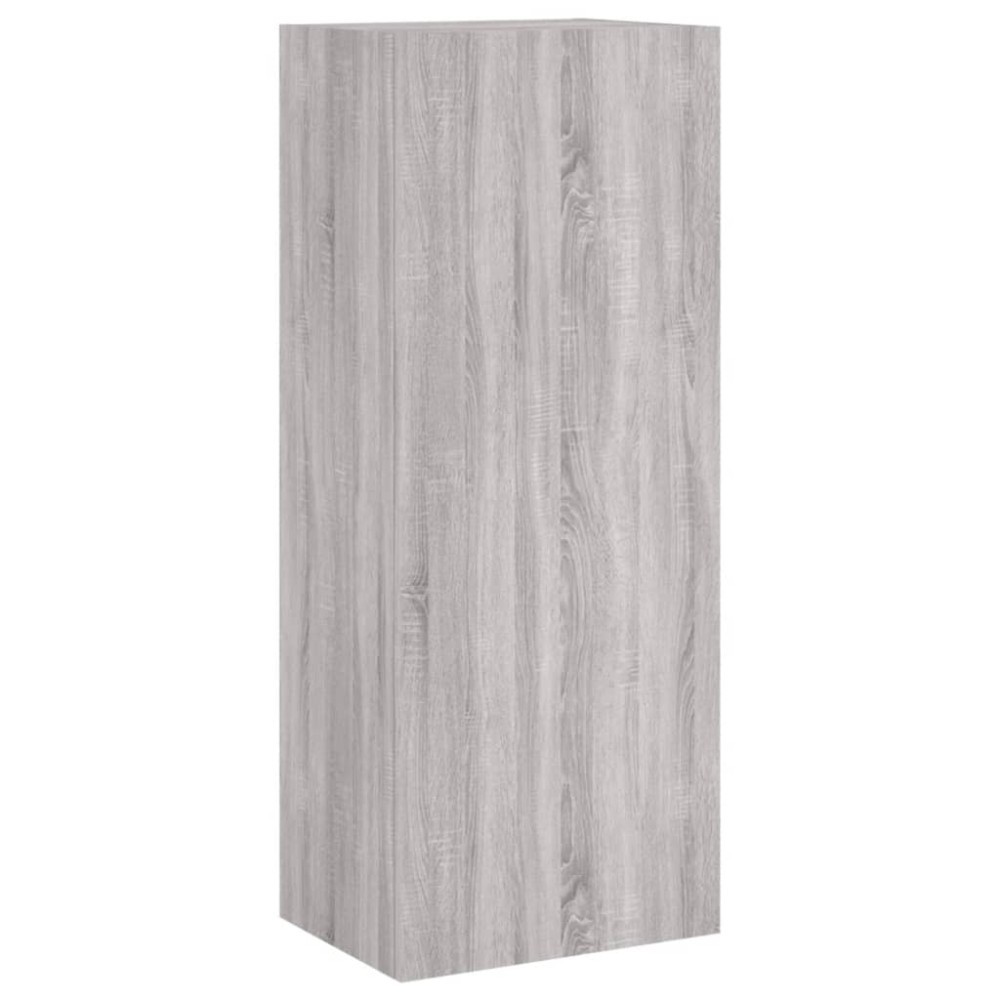 vidaXL Έπιπλο Τοίχου Τηλεόρασης Γκρι Sonoma 40,5x30x102 εκ. Επεξ. Ξύλο