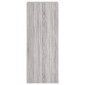 vidaXL Έπιπλο Τοίχου Τηλεόρασης Γκρι Sonoma 40,5x30x102 εκ. Επεξ. Ξύλο