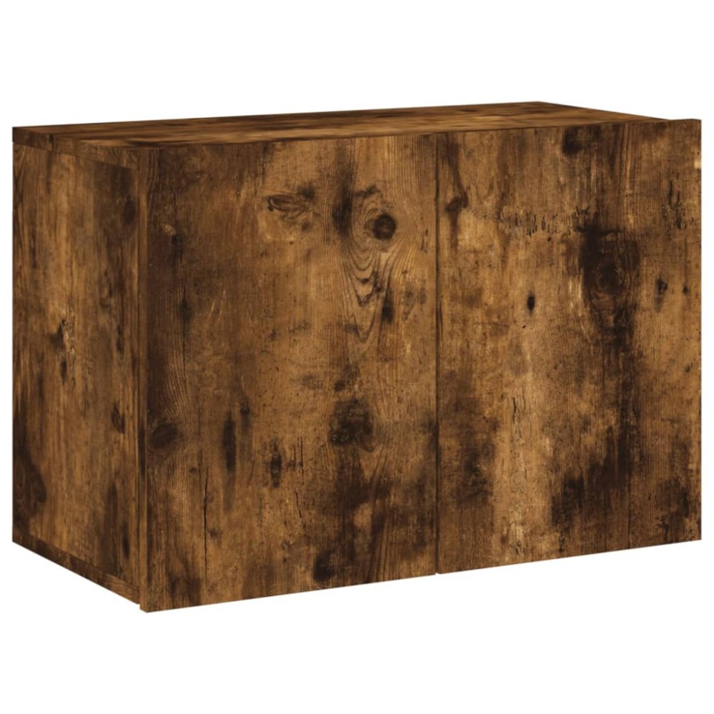 vidaXL Ντουλάπι Τοίχου Τηλεόρασης Καφέ Δρυς 60 x 30 x 41 εκ.