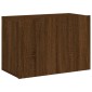 vidaXL Ντουλάπι Τοίχου Τηλεόρασης Καφέ Δρυς 60 x 30 x 41 εκ.