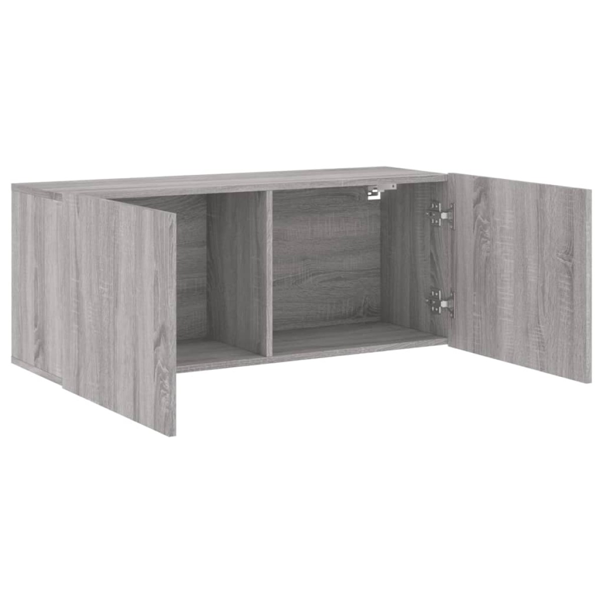 vidaXL Ντουλάπι Τοίχου Τηλεόρασης Γκρι Sonoma 100 x 30 x 41 εκ.
