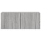 vidaXL Ντουλάπι Τοίχου Τηλεόρασης Γκρι Sonoma 100 x 30 x 41 εκ.