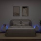 vidaXL Έπιπλα Τοίχου Τηλεόρασης με LED 2 Τεμ. Λευκά 30,5x35x30 εκ.