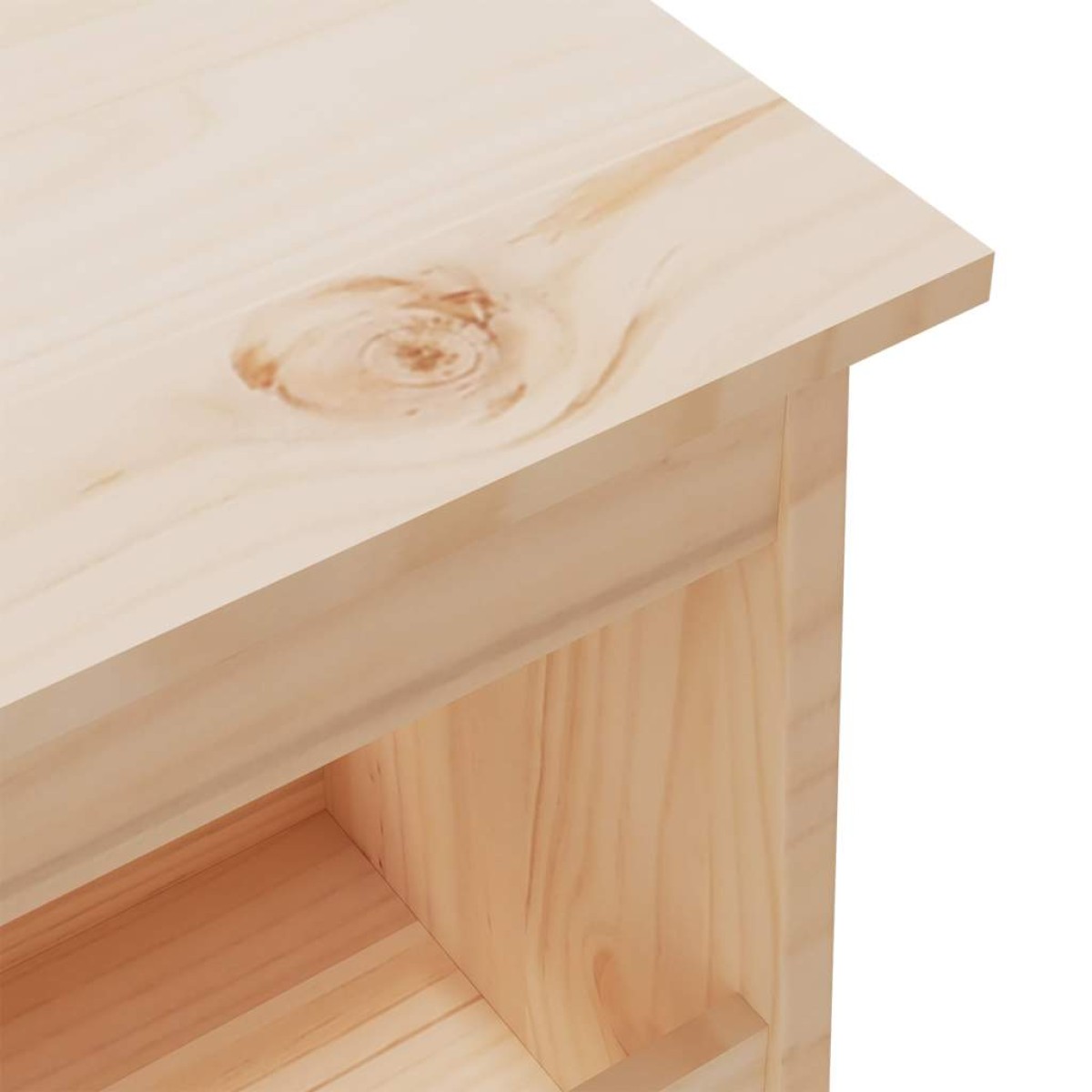 vidaXL Παγκάκι Χολ 160 x 28 x 45 εκ. από Μασίφ Ξύλο Πεύκου
