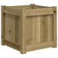 vidaXL Ζαρντινιέρα 40 x 40 x 40 εκ. Εμποτισμ. Ξύλο Πεύκου
