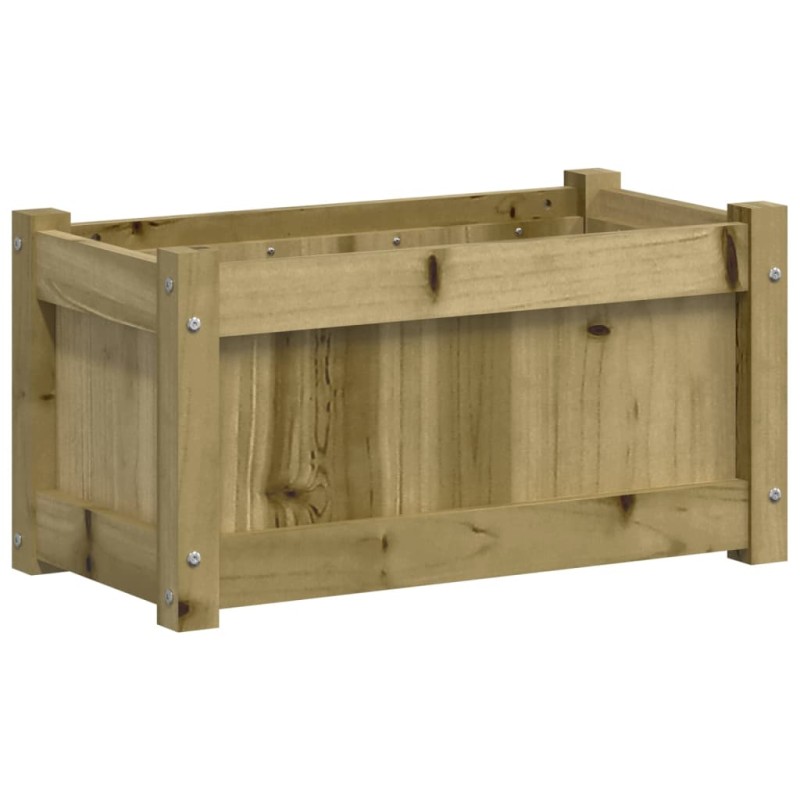 vidaXL Ζαρντινιέρα 60 x 31 x 31 εκ. Εμποτ. Ξύλο Πεύκου