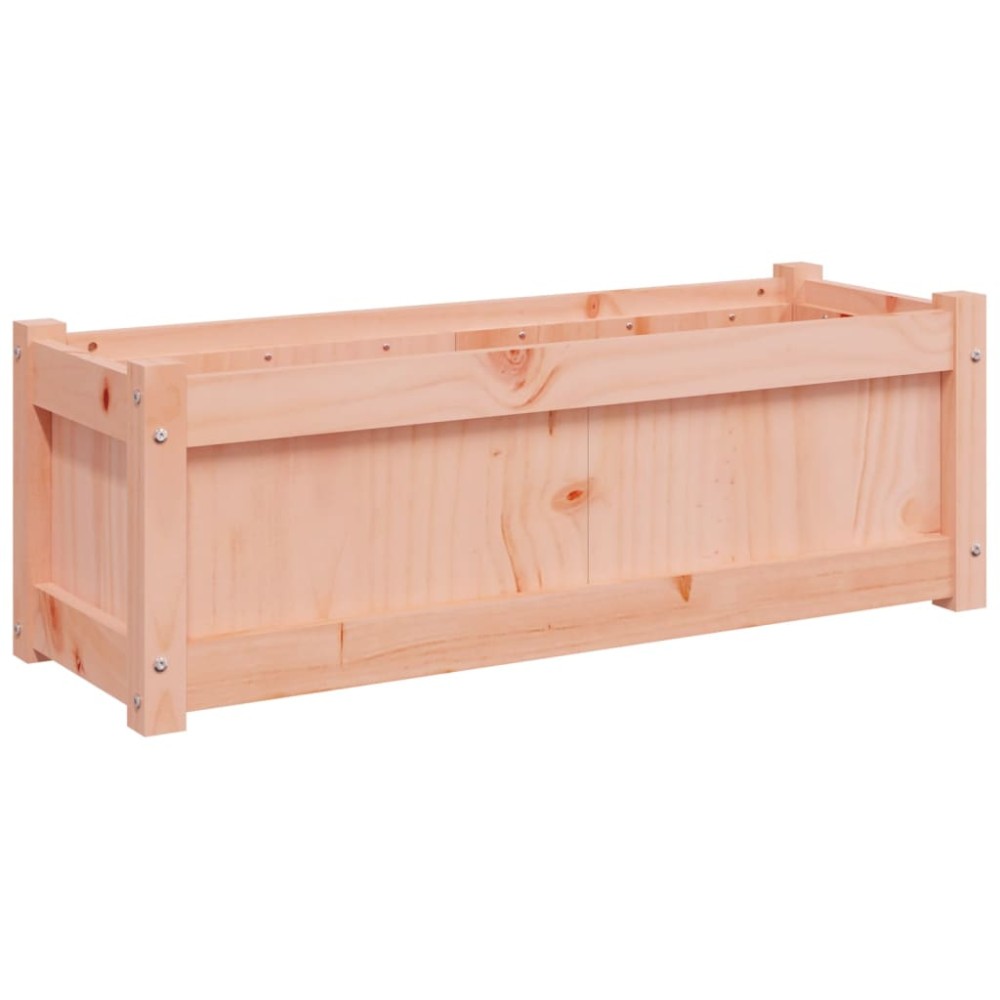 vidaXL Ζαρντινιέρα 90 x 31 x 31 εκ. από Μασίφ Ξύλο Ψευδοτσούγκας