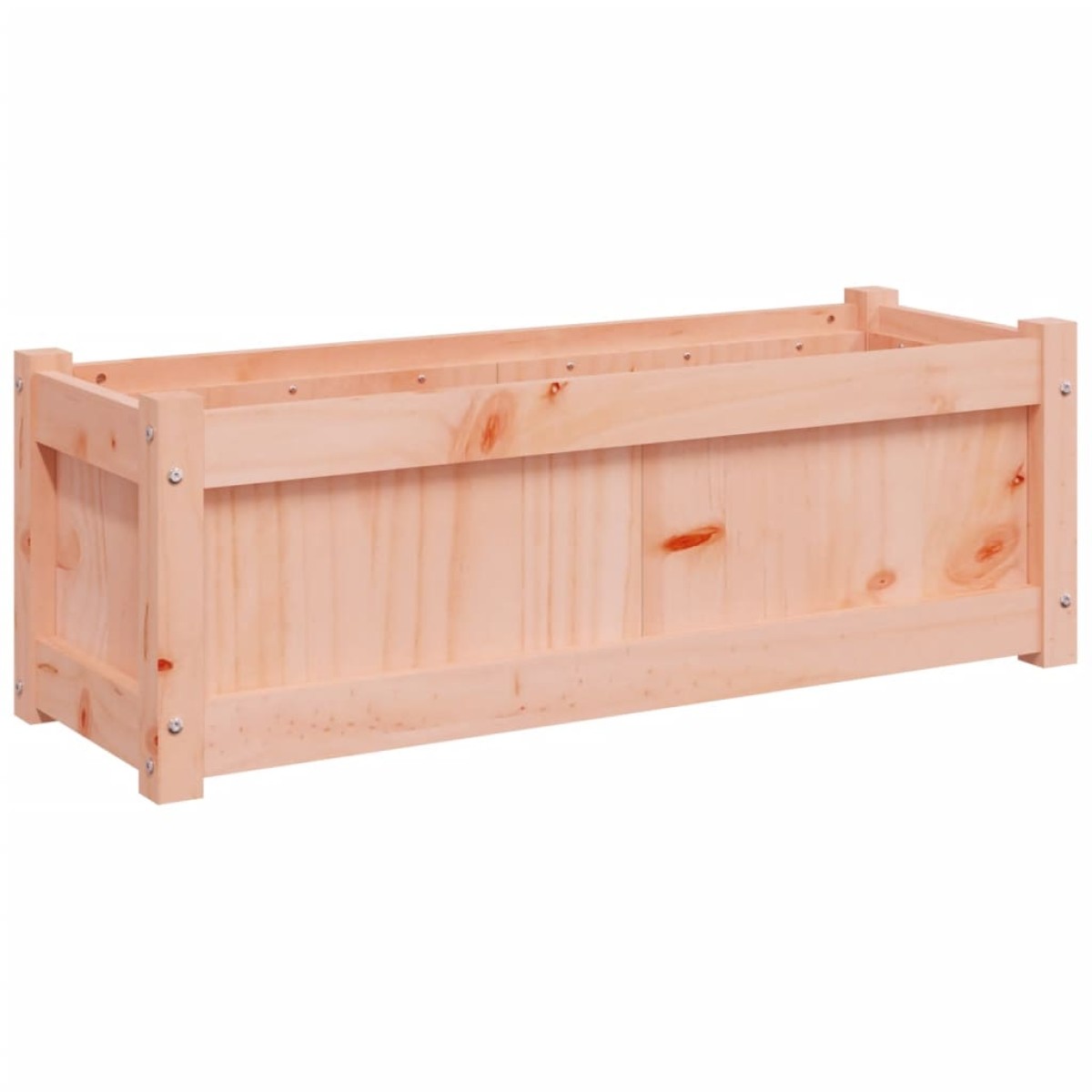 vidaXL Ζαρντινιέρα 90 x 31 x 31 εκ. από Μασίφ Ξύλο Ψευδοτσούγκας