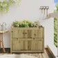 vidaXL Ζαρντινιέρα 90 x 50 x 70 εκ. από Εμποτισμένο Ξύλο Πεύκου