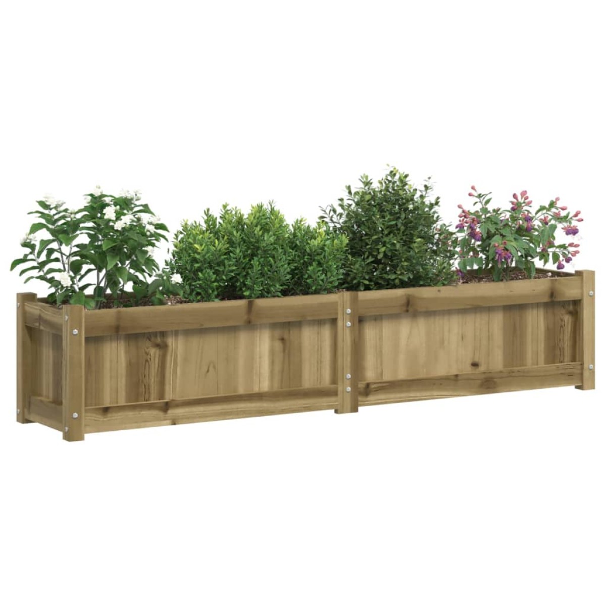 vidaXL Ζαρντινιέρα 150 x 31 x 31 εκ. από Εμποτισμένο Ξύλο Πεύκου