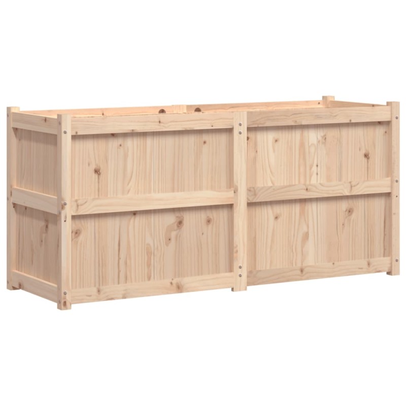 vidaXL Ζαρντινιέρα Κήπου 150 x 50 x 70 εκ. από Μασίφ Ξύλο Πεύκου